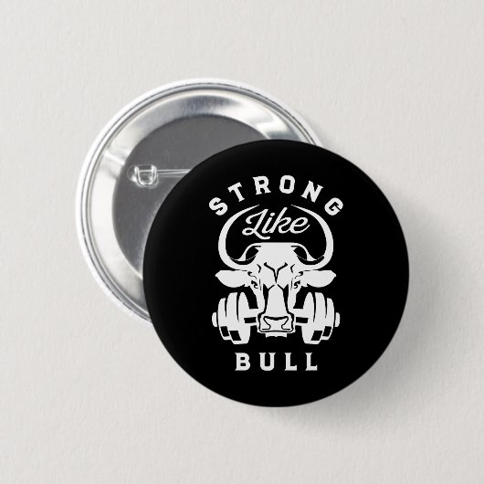 stark wie eine Bull Power Hub Bodybuilding 7 Button (Vorne & Hinten)
