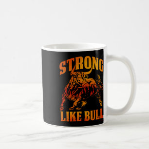 stark wie eine Bull Powerlift-Bodybuilding 12 Kaffeetasse