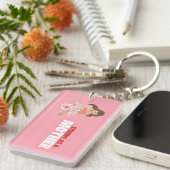 Stark wie Mutter - Mama Blumenkohl Schlüsselanhäng Schlüsselanhänger (Vorderseite rechts)