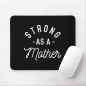 Stark wie Mutter - Muttertagsgeschenk - Mousepad (Mit Mouse)
