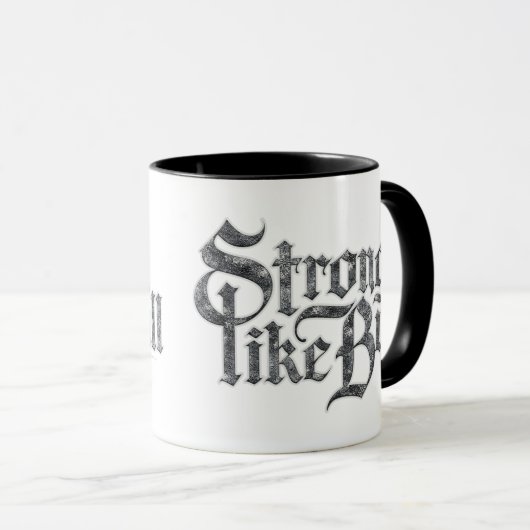 Stark wie Stier Tasse (VorderseiteRechts)