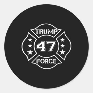 Stärke 47 Ultra Maga mehr als je zuvor Verzicht Runder Aufkleber