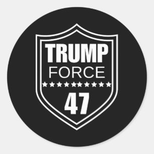 Stärke 47 Ultra Maga mehr als je zuvor Verzicht Runder Aufkleber