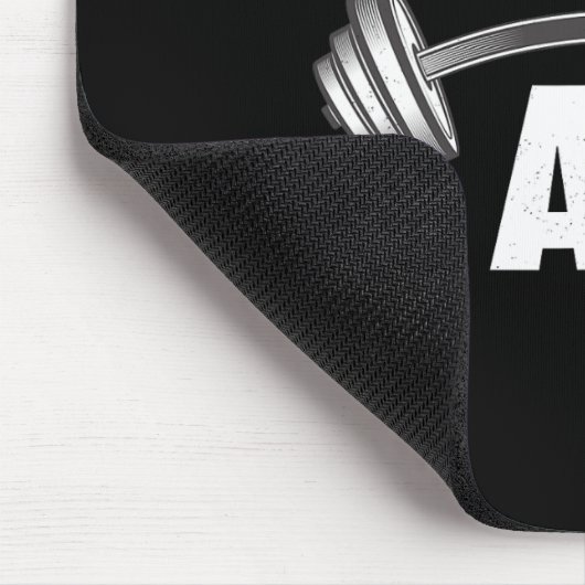 Starke Af Funny Fitness und Workout Mousepad (Ecke)
