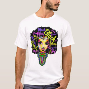 Starke Afrikanische Königin für Frauen - Stolze sc T-Shirt