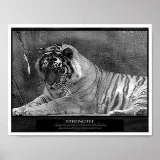 Stärke als Christlich Poster