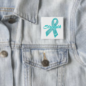 Stärke - Aquamarines Band Button (Beispiel)