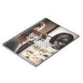 Starke Arbeit ist ein Mindset - Women's Gym Workou Notizblock (Linke Seite)