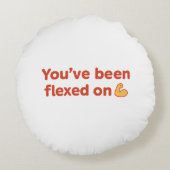 Starke Bademäntel, schwache Aufzüge - Bullio Gym S Rundes Kissen (Rückseite)