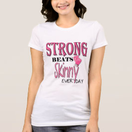 STARKE BEATS Gekinnt jeden Tag! Rosa Boxhandschuhe T-Shirt