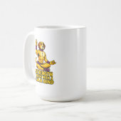 Stärke beginnt mit einem ruhigen Geist Kaffeetasse (Vorderseite Links)