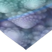 Starke blaue bunte Baumwolltischdecke Tischdecke (Schrägansicht)