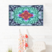Starke blaue Fahnen, 4 Größen Banner (Insitu)