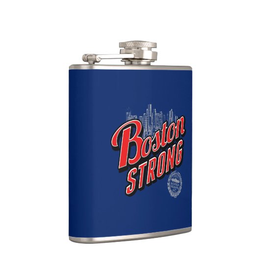 Starke Boston-Stadt erinnert sich Flachmann (Rechts)