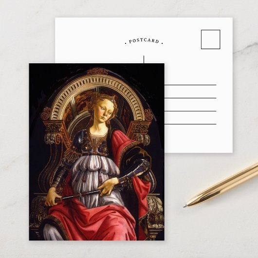 Stärke | Botticelli Postkarte