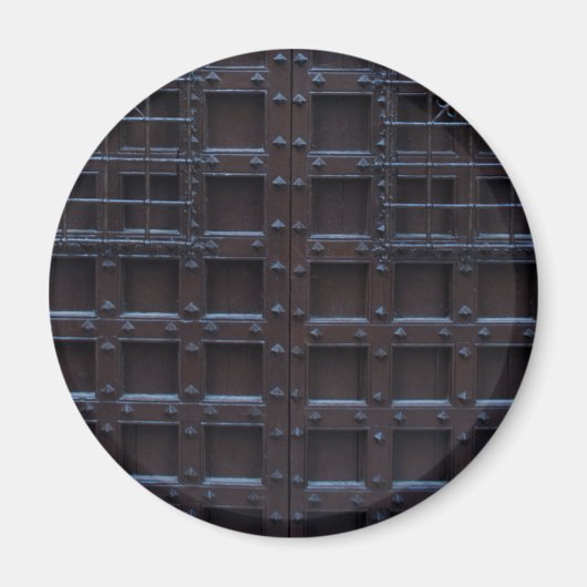 Starke braune Eisentür Magnet (Vorne)