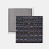 Starke braune Eisentür Magnet (Vorderseite/Rückseite)