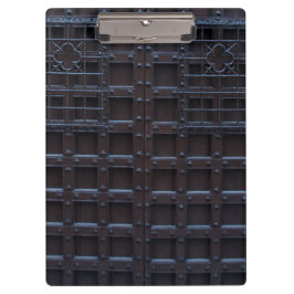 Starke Brown-Eisen-Tür Klemmbrett