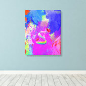 Starke Canvas Print Love Rose Leinwanddruck (Insitu (Holzboden))