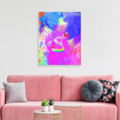 Starke Canvas Print Love Rose Leinwanddruck (Insitu (Wohnzimmer))