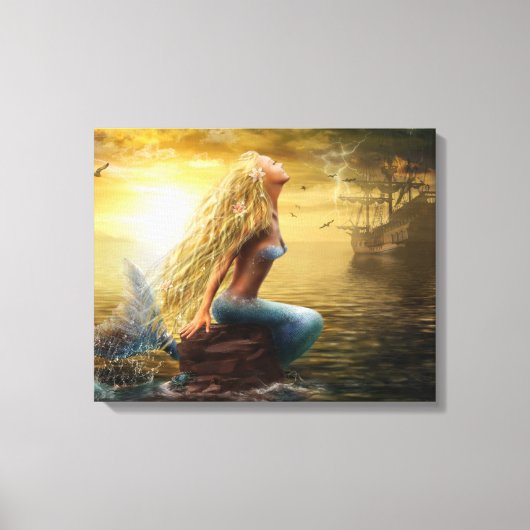 Starke Canvas Print Mermaid (2) Leinwanddruck (Vorderseite)