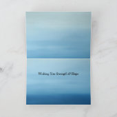 Stärke Christi Ermutigungskarte Karte (Innenseite)