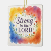 Starke Christliche Kunst des Herrn Keramikornament (Links)