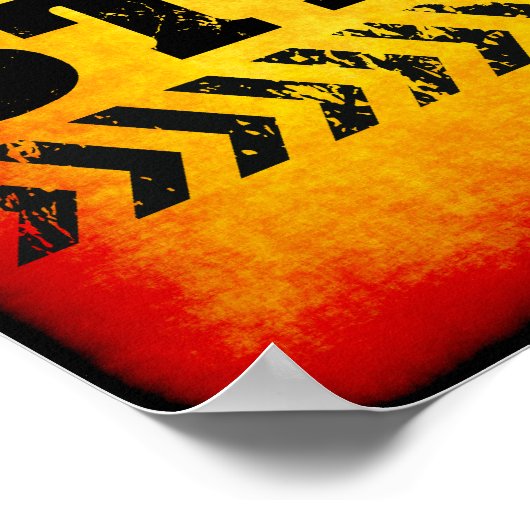 Stärke der alten Schule Poster (Ecke)