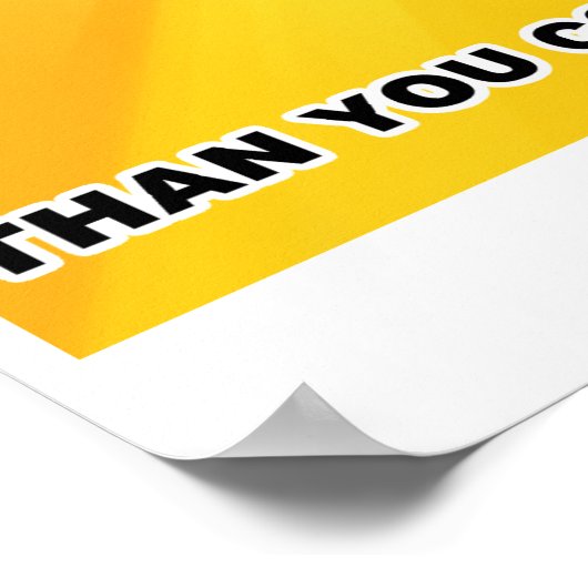 Stärke des Courage Wolf Poster (Ecke)