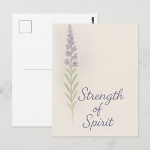 Stärke des Geistes — Postkarte