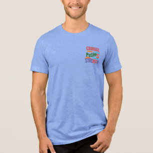 "Stärke des Mutes" Tri-Blend Shirt
