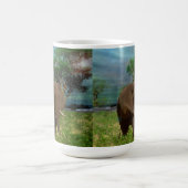 "Stärke: Die Weide des Bull Elephant" Kaffeetasse (Mittel)