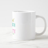 Stärke Dignity Bible Verse Girls Inspiration Jumbo-Tasse (Rechts)