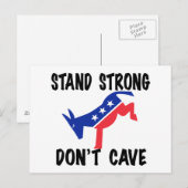 Starke Don't Höhle Postkarte (Vorne/Hinten)