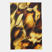 Starke Dünen in gebranntem Gold Geschirrtuch (Vertikal)