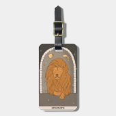 Stärke Dur arcana Tarot Gepäckanhänger (Vorderseite vertikal)