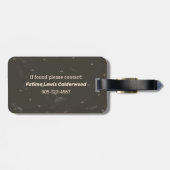 Stärke Dur arcana Tarot Gepäckanhänger (Rückseite horizontal)