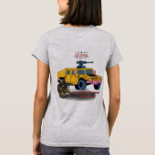 Stärke durch Opfer grau T-Shirt (Rückseite)