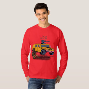 Stärke durch Opfer rot T-Shirt