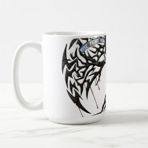 Stärke durch Schmerz – Motivationszitat Trinken Kaffeetasse