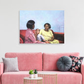 Stärke einer Mutter 2001 Leinwanddruck (Insitu (Wohnzimmer))