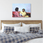 Stärke einer Mutter 2001 Leinwanddruck (Insitu (Schlafzimmer))