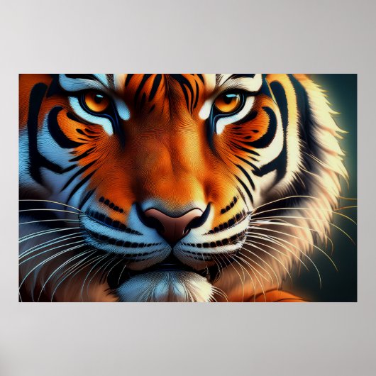 Stärke eines Tigers Poster (Vorne)