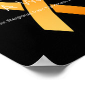 Stärke eines Warrior Crps Poster (Ecke)