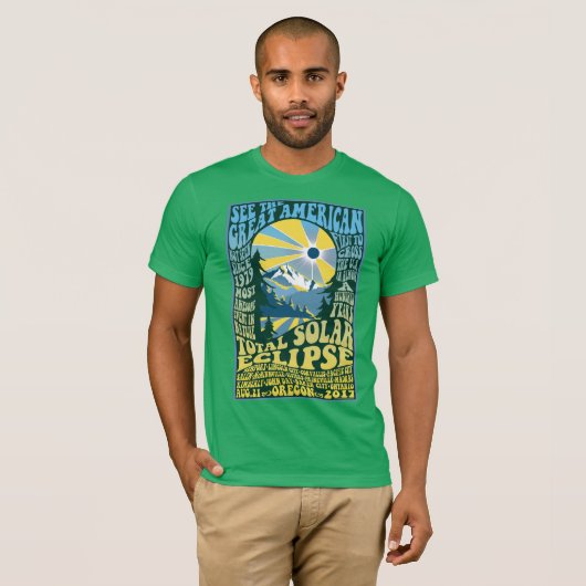 Starke Eklipse 2017 Oregons T-Shirt (Vorne ganz)