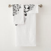 Starke Elefanten sein Badhandtuch Set (Insitu)