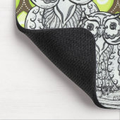 Starke Eulen Mousepad (Ecke)