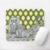 Starke Eulen Mousepad (Mit Mouse)