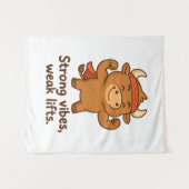 Starke Farben, schwache Aufzüge - Coach Bullio Sty Wandteppich (Vorderseite (Horizontal))