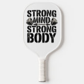 Starke Fitness des Körpers Motivierend Pickleball Schläger (Vorderseite)